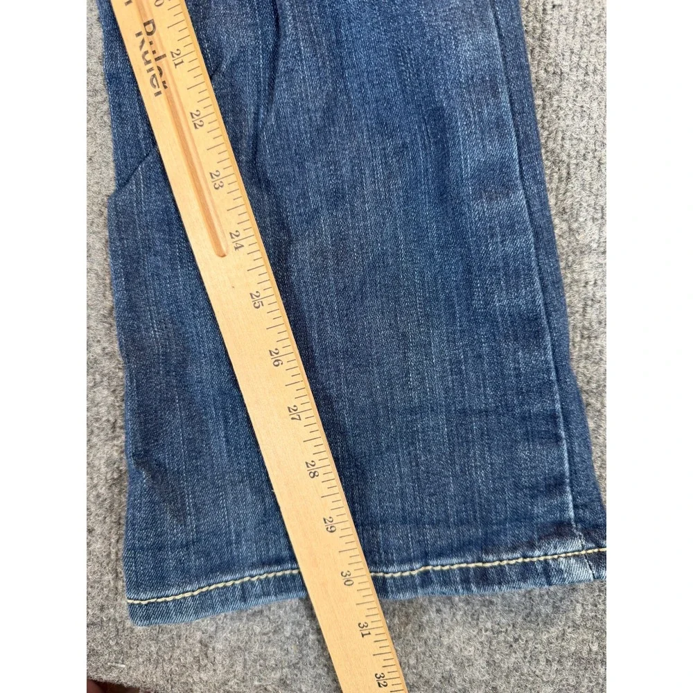 Ariat REAL Denim Womens 25R Embroidered Rhinestone Bootcut Jeans #3222